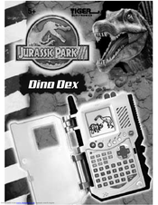 Tiger Electronics Dino Dex Instruction Manual