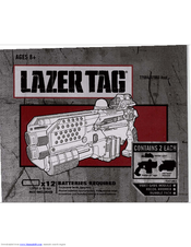 Tiger Electronics Lazer Tag 13744 Instruction Manual