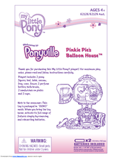 Hasbro My Little Pony Instruction Manual