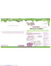 Hasbro Queasy Bake Queasy Cookies Recipe Book 65791/65782 Manual