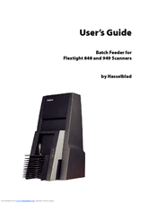 Hasselblad Batch feeder User Manual