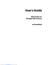 Hasselblad Flextight 949 User Manual