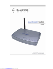 Hawking Wireless-G Router User Manual