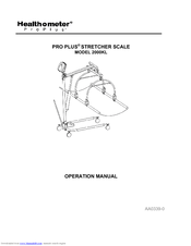Health O Meter PROPLUS 2000KL Operation Manual