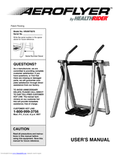 Healthrider Aeroflyer HRAW75070 User Manual