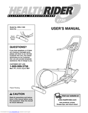 Healthrider Health Rider E730 User Manual