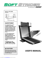 Healthrider SoftStrider DRTL25060 User Manual