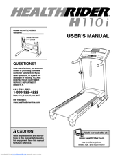Healthrider H110i HRTL34306.0 User Manual