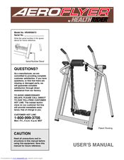 Healthrider AeroFlyer HRAW56073 User Manual