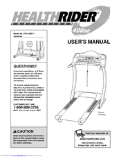 Healthrider SoftStrider HRTL08011 User Manual
