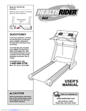 Healthrider R 60 User Manual