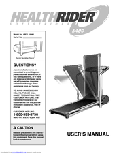 Healthrider s400 online treadmill