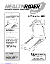 Healthrider Softstrider 600 hrc User Manual