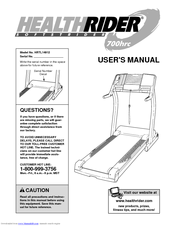 Healthrider S700hrc/700hrc User Manual