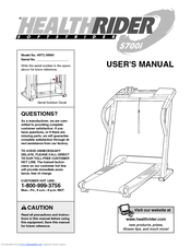 Healthrider Softstrider S700i User Manual