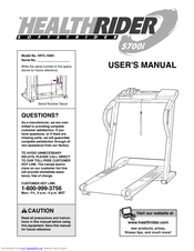Healthrider HRTL16991 User Manual
