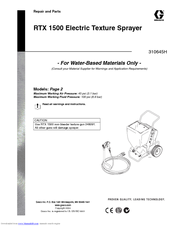 Graco RTX 1500 248370 Repair And Parts Manual