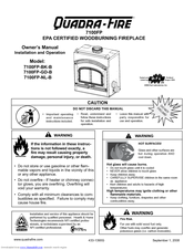 Quadra-Fire 7100FP-GD-B Owner's Manual