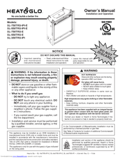 Heat Glo Sl 550trs Ipi E Manuals Manualslib