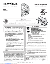 Heat & Glo Crescent II Owner's Manual