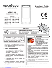 Heat & Glo VRT-GY-P-CE Installer's Manual