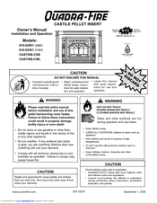 Quadra-Fire Castile Insert Pellet CASTINS-CSB Owner's Manual