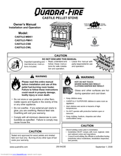 Quadra-Fire CASTILE-MBK1 Owner's Manual