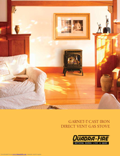 Quadra-Fire Garnet-T Cast Iron Brochure & Specs
