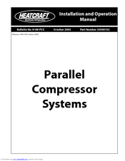 Heatcraft Refrigeration Products PARALLEL COMPRESSOR SYSTEMS 25000102 Installation And Operation Manual