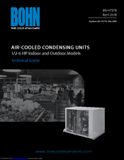 Bohn Air-Cooled Condensing Units Technical Manual