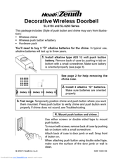 Heath Zenith SL-6155 Series Owner's Manual