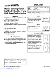 Heath Zenith 598-1283-00 Owner's Manual