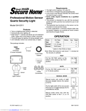 Heath Zenith Secure Home SH-5311 Owner's Manual