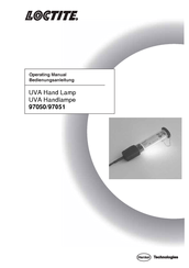 Loctite LOCTITE 97050 Operating Manual