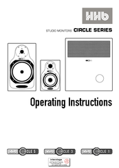 HHB CIRCLE SERIES Operating Instructions Manual