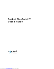 Socket BlueSoleil User Manual