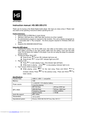 Hip Street HS-385-355-215 User Manual