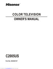 Hisense C2005US Owner's Manual