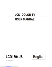 Hisense LCD1504US User Manual