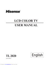 Hisense TL 2020 User Manual