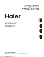 Haier HSU-09RD03/R2(SDB) Installation Manual