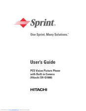 Hitachi SH-G1000 User Manual