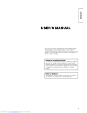 Hitachi 42PD7800 User Manual
