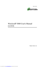 Hitachi WIRELESSIP 5000 User Manual