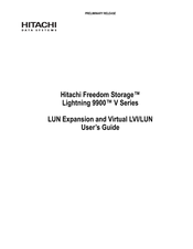 Hitachi Freedom Storage Lightning 9900 V series User Manual