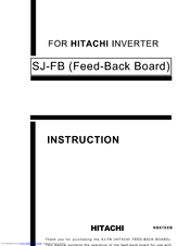 Hitachi SJ-FB Instruction