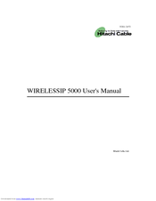 Hitachi WIRELESSIP 5000 User Manual