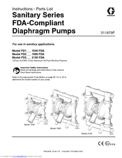 Graco 2150 FDA Instructions-Parts List Manual