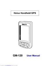 Holux GM-120 User Manual