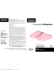 HoMedics MS-6ML Instruction Manual And Warranty